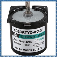 (CSID) 60Ktyz Ac Motor 220V 10Rpm Permanent Magnetic Electric Synchronous Motor 14W Permanent Magnet