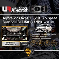 Ultra Racing Safety Bar Toyota Vios Yaris Rear Anti-roll Bar Rear Stabilizer Bar 16mm Car Suspension