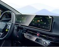 UFGDSHA 4pcs 2025 2026 Kia EV6 Screen Protector for Kia EV6 2026 Accessories 2025 2026 EV6 Light/Lig