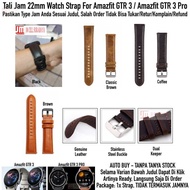 QRG 22mm Watch Strap Amazfit GTR 3 / GTR 3 Pro - Genuine Leather Watch Strap