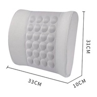 (BISACOD) Alat Pijat PYAM Untuk Kursi Mobil Pijat Listrik Spons Lembut Bantal Penopang Pinggang