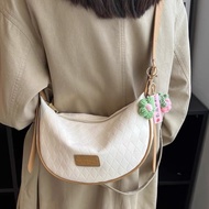 [Dumpling Bag] Summer Fashion Small Bag Women 2023 All-Match High-End Sense Shoulder Bag Dumpling Bag Fashionable Messenger Bag