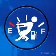 tank cap sticker, funny fuel level low sticker, fuel overflows sticker, reflective decorative sticke