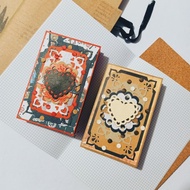 DIY Scrapbook/Flipbook album midi sized for journals, anniversary, birthdays/Gift ideas/ CNDYSHP