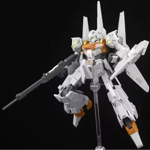Hg 1/144 Rezel General Revil Color Model Kit With Waterslide Decals Display Stand Desktop Ornament C