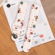 สายนาฬิกาผู้หญิง Huawei GT5 GT4 GT3 Watch5 GT5 pro GT2 สายยางกันน้ำแบบระบายอากาศได้ดีสำหรับฤดูร้อน ส