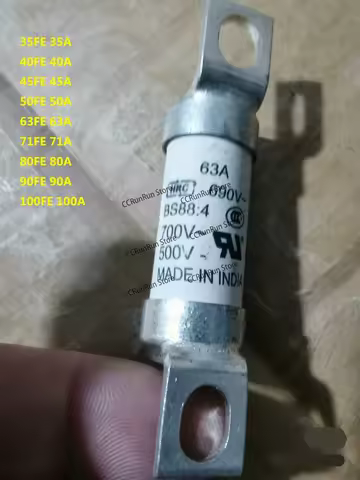 10PCS Original New BS88:4 Fuse 35FE/40FE/45FE/50FE/63FE/71FE/80FE/90FE/100FE 35A 40A 45A 50A 63A 71A