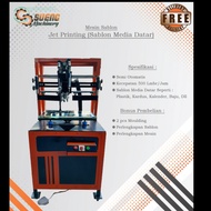 Mesin Sablon Kertas (Media Datar) - Mesin Sablon Plastik-Jet Printing