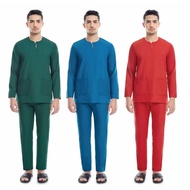 Baju Melayu Teluk Belanga dewasa Cotton 100% muslimah lelaki DEWASA Raya 2025#latest fesyen