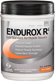Endurox Pacific Health R4 All Natural Post Workout Recovery Drink Mix with Protein2.29 lb, 14 (Tangy