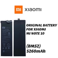 ORIGINAL BATTERY FOR XIAOMI NOTE 10 (BM52) 5260mAh