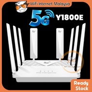 【MSIA STOK】Modified 5G CPE Router Modem Y1800E MOD Unlocked SIM Unlimited Hotspot WiFi Tanpa Had
