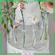 [Amleso] Clear Acrylic Cake Stand DIY Cake Tray Cake Tier Tabletop Cake Display Stand
