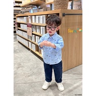 Beemo khaki pants and car shirt Set