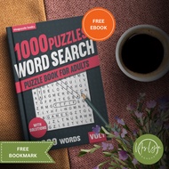 1000 Puzzles Word Search Word Search Book for Adults Paperback