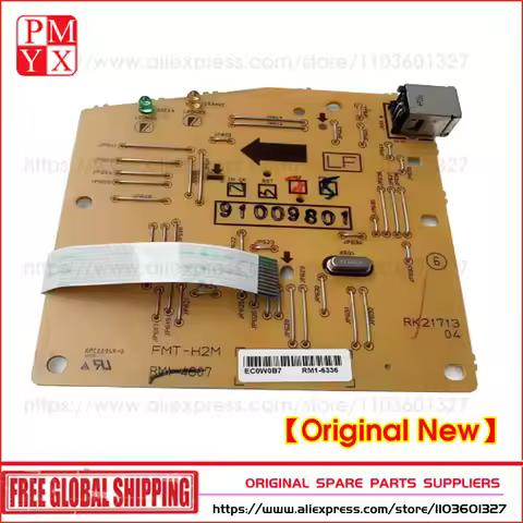 Origianl PCA ASSY Formatter Logic Main Board LaserJet P1005 1005 P1006 # RM1-4607-000 RM1-4607 RM1-4