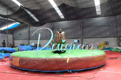 Inflatable Mechanical Bull Rodeo Horse Machine Riding Mechanical Adults Interactive Sport Game Mecha
