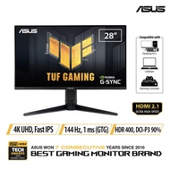 ASUS TUF Gaming VG28UQL1A HDMI 2.1 Gaming Monitor — 28-inch 4K UHD, Fast IPS, 144Hz, 1ms GTG, NVIDIA G-Sync Compatible