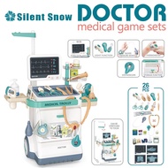 Local Delivery Doctor Set Toys for Kids Boy Dentist Cashier Toy for Girl Pretend Play Cleaning Set