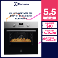Electrolux KOH3H00BX Built-in Single Oven with 65L Capacity - 2 Years Warranty