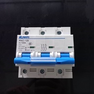 Atomat 3 pha bảo vệ quá tải 100A