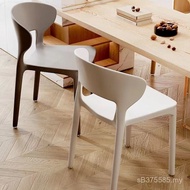 Restaurant Thickened Commercial Dining Table Stool Plastic Chair Nordic Dining Chair Modern Simple H