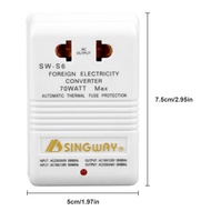 220V/240V plug） Step-Up&Down 70W to 110V/120V standard (CN Converter Voltage
