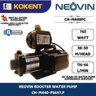 NEOVIN BOOSTER WATER PUMP CH-M440PC (11/4"X1") (0.75KW/1.0HP/240V/1PH/50HZ)
