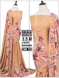 KAIN PASANG COTTON CREAP PREMIUM EXCLUSSIVE