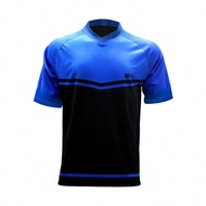 เสื้อปั่นจักรยานแขนสั้นผู้ชาย บล็อกสี Biker Tee