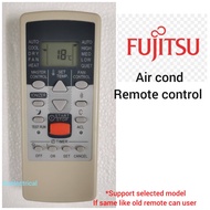 Fujitsu Air Cond Remote Control AR-JE4 / AR-JE5 / AR-JE6 / AR-JE7 / AR-JE8 / AR-JE11 / AR-PV1