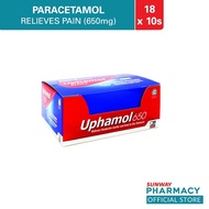 Uphamol 650mg Tab 10's X 18