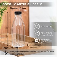 CONTENTS 24 PCS BEAUTIFUL BOTTLES 350ML VALENCIA SHORT NECK BOTTLES CINCAU BOTTLES