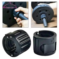 [deevoka] 2 Pieces Fitness Barbell Clamps Non-slip Bar Clamps for 23-26mm/0.91-1.02in Bars