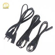 Sunshineshop 1/3/5Pcs 2 Prong Extension Cord EU Power Cable C7 Figure 8 Euro Power Cord For LG Sony 