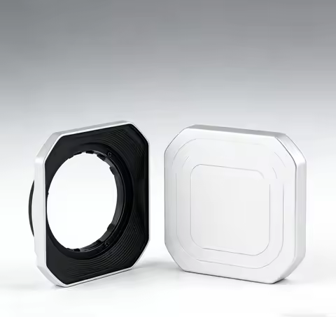 43mm Metal Square Lens Hood for Fujifilm Fuji XF 35mm F2 XF 23mm F2 R WR XC 35mm F2 Camera Lens Acce