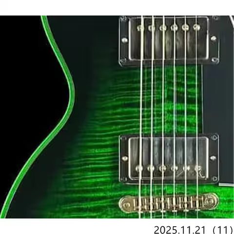 High-Gloss Nitro|Widow Colors|Green Widow-Electric Guitar