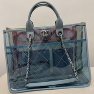 Chanel 2018春夏pvc透明包