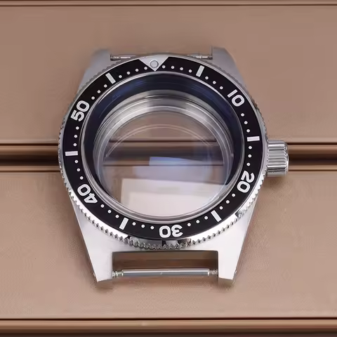 40mm NH35 Watch Case With Domed Sapphire Glass For Mod SPB149J1 62mas Watch Spare Part NH35 NH36 NH3