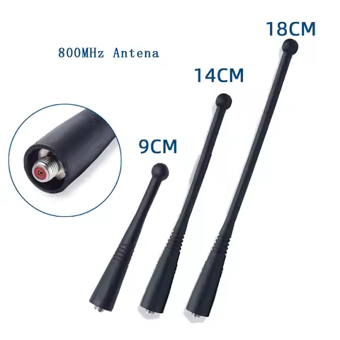 10 Uds UHF 800MHz antena de látigo para Motorola HT1000 JT1000 MTX838 MTS2000 XTS2500 TXS3000 MTX900