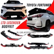 Toyota fortuner legender 2021 2022 2023 fiar LGD-R bodykit body kit front rear skirt lip LGD R diffu