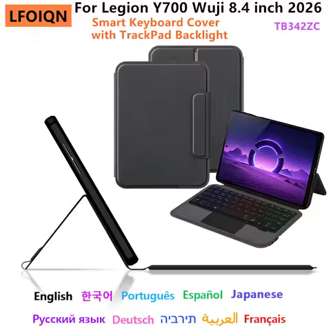 LFOIQN Trackpad Keyboard For Lenovo Legion Y700 Wuji Case 2026 8.4" Smart Cover for LEGION Y700 Wuji