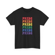 Pride Rainbow Heart T-Shirt | LGBTQ+ Support Tee | Love Always Wins Pride