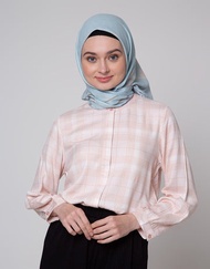 ANNISA Annisa Hijab Premium Big Flowery Pastel