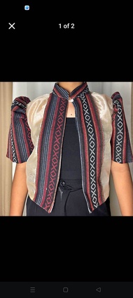 Filipiniana Bolero Half ethnic