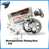 ORIGINAL YAMAHA Y16 Y16ZR CAM GEAR TIMING GEAR 38T DECOMPRESSER ASSY  B3M-E2280-00