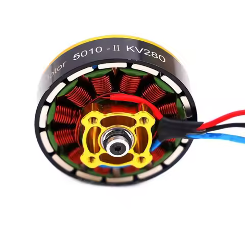 5010 Brushless Motor 50mm Stator 12N14P 280/340KV 730W 6S No/With 40A ESC for RC Plant & Aerial Phot