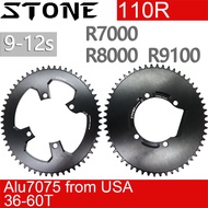 Stone Chainring 110 BCD Oval for Shimano 105 R7000 R8000 R9100 6800 36 40T 44T 46T 48T 52T 54 56 60T
