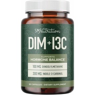DIM & Indole 3 Carbinol for Hormone Balance for Women & Men | I3C Complex | Estrogen Balance, Menopa