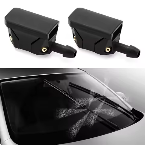 2Pcs Car Wiper Blade Water Spray Jets Nozzles for Citroen C1 C2 C3 C4 C5 C6 C8 C4L Elysee Xsara CACT